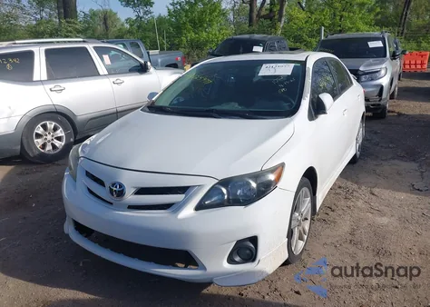 2013 Toyota Corolla S из США, поврежденный, VIN 5YFBU4EE4DP172097